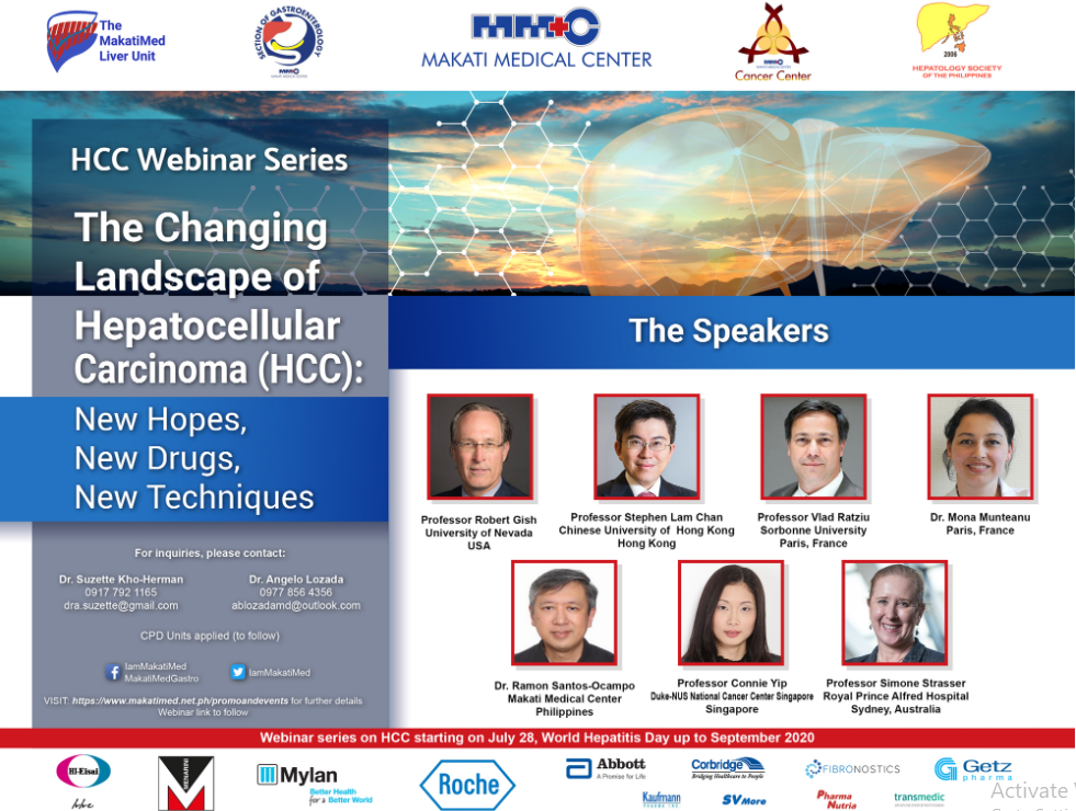 HCC Webinar Series poster