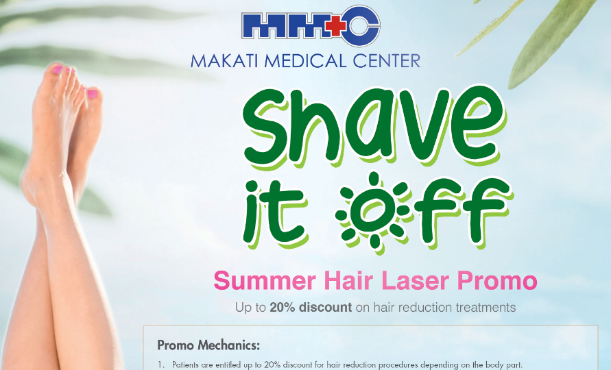 Shave It Off: Summer Hair Laser Promo