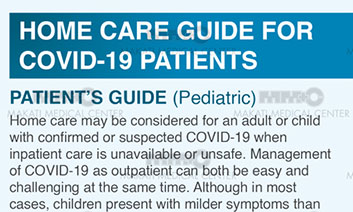 Home Care Guide for Pedia Patients thumbnail