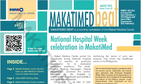 MakatiMed BEAT August 2023 Newsletter
