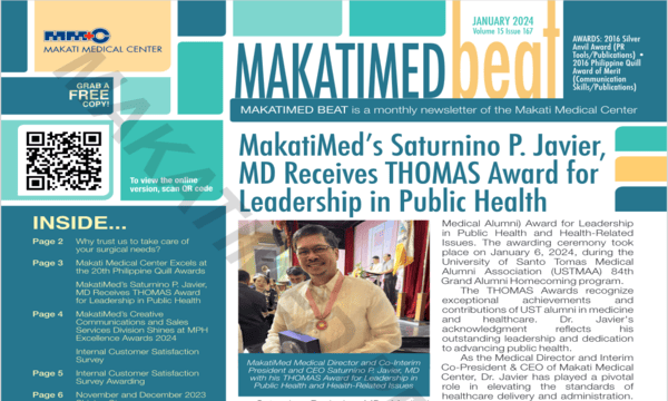 MakatiMed BEAT January 2024 Newsletter