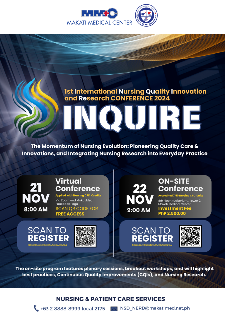 INQUIRE event main poster