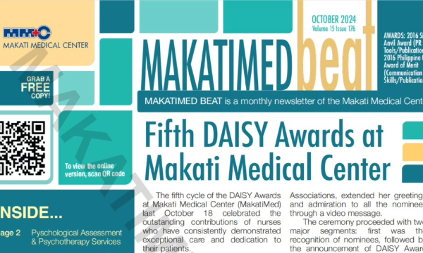 MakatiMed Beat October 2024 Volume 15 – Issue 176 thumbnail